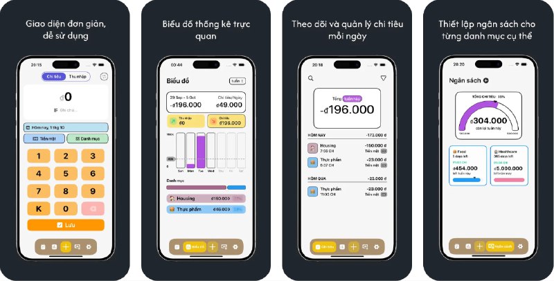 🧭 #应用限免 📂 软件名称：Tikim 🍏 支持平台：#iOS 15.0+ 📊 软件价格：内购限免 🪟 软件简介：一款帮助您管理财务的应用，可以轻松追踪收入和支出，并进行预算管理，还可以直观通过图表观察收入和支出趋势