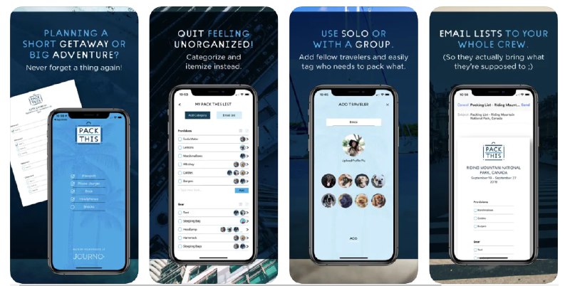 🧭 #应用限免 📂 软件名称：旅行包装清单 🍏 支持平台：#iOS 16.0+ 📊 软件价格：内购限免 🪟 软件简介：一款帮助您组织和管理旅行行李的应用