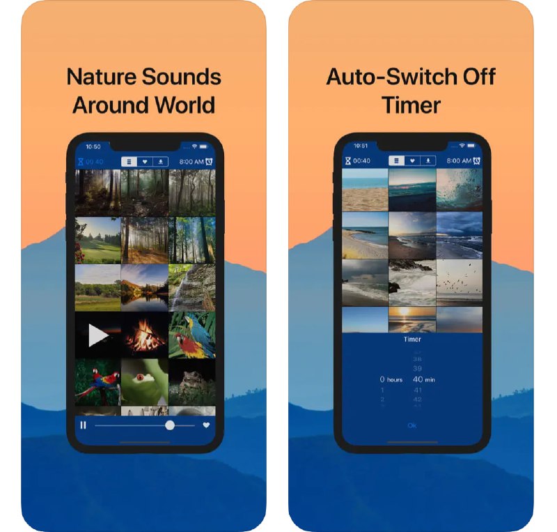 🧭 #应用限免 📂 软件名称：Nature:听起来像世界各地 🍏 支持平台：#iOS 13.1+ 📊 软件价格：¥18.00 -> ¥0.00 🪟 软件简介：一款白噪音应用，您可以将世界上多个场景作为自己学习、睡觉的背景音，您还可以设定自动关闭的时间以及闹铃，帮助您平复心情，快速进入状态