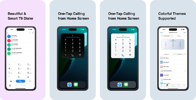 🧭 #应用限免 📂 软件名称：Magic Dialer Pro 🍏 支持平台：#iOS 15.6+ 📊 软件价格：¥22.00 -> ¥0.00 🪟 软件简介：一款拨号工具，它支持主屏幕小组件快速拨号和常用联系人一键直拨，提供智能 T9 搜索，输入姓名或号码即可秒速查找联系人