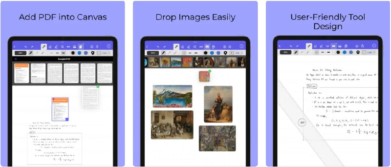 🧭 #应用限免 📂 软件名称：Fullnotes: Infinite Canvas,PDF 🍏 支持平台：#iPadOS 17.0+ 📊 软件价格：内购限免 🪟 软件简介：一款无限画布的应用，提供了无尽的空间用于书写、绘图和组织