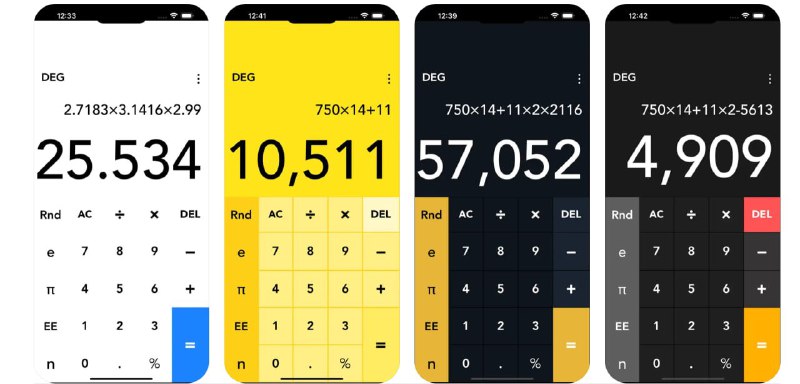 🧭 #应用限免 📂 软件名称：Calctan 🍏 支持平台：#iOS 14.0+ 📊 软件价格：内购限免（去广告） 🪟 软件简介：一款科学计算器，您不仅可以在该应用中进行基本的数学运算，如加减乘除，而且还能进行更复杂的科学计算，如三角函数、对数、指数等