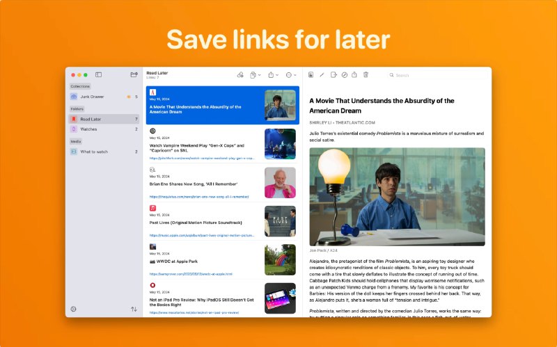 🧭 #应用限免 📂 软件名称：Bridges Link Formatting 🍏 支持平台：#macOS 13.3+ 📊 软件价格：¥30.00 -> ¥0.00 🪟 软件简介：一款链接格式化工具，可以简化自定义链接的收集和管理