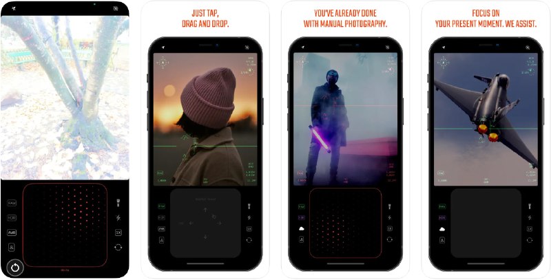 🧭 #应用限免 📂 软件名称：DELTA Camera 🍏 支持平台：#iOS 14.5+ 📊 软件价格：￥22.00 -> ¥0.00 🪟 软件简介：一款专业摄影应用，支持通过触摸、拖动和释放等单一手势，快速调整ISO、快门速度、白平衡等全部手动相机参数