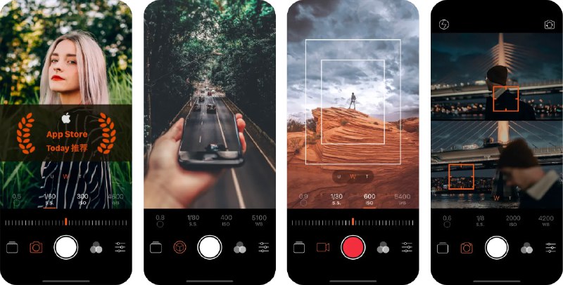 🧭 #应用限免 📂 软件名称：Focus 专业相机-单反摄影摄像拍照相机软件 全能专业模式 🍏 支持平台：#iOS 11.1+ 📊 软件价格：内购限免 🪟 软件简介：一款集专业拍照、专业视频拍摄、照片编辑和视频编辑于一体的功能强大应用