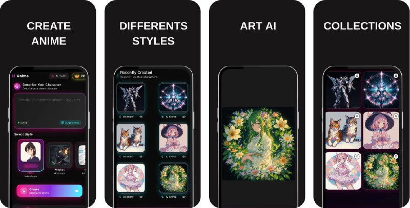 🧭 #应用限免 📂 软件名称：Anime AI - Image Generator 🍏 支持平台：#iOS 16.6+ 📊 软件价格：内购限免 🪟 软件简介：一款 AI 二次元创作平台，支持文本生成图片与照片转动漫，几秒生成高质量的动漫、漫画与幻想风格作品