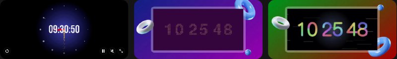 🧭 #应用限免 📂 软件名称：有趣时钟 - 好听的滴嗒声、好玩的专注时钟 🍏 支持平台：#iOS 13.0+ 📊 软件价格：内购限免 🪟 软件简介：一款轻松好玩的全屏时钟与专注工具，通过好听的滴答声和细腻动画营造静谧氛围，帮助提升注意力与学习效率