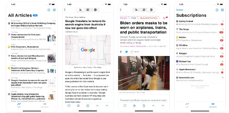 🧭 #应用限免 📂 软件名称：Fluent Reader Lite 🍏 支持平台：#iOS 12.0+ 📊 软件价格：¥12.00 -> ¥0.00 🪟 软件简介：一款简单且开源的 RSS 客户端应用，支持多种 RSS 服务，可设置黑夜模式、自动抓取完整内容或加载网页、对订阅源进行排序等功能