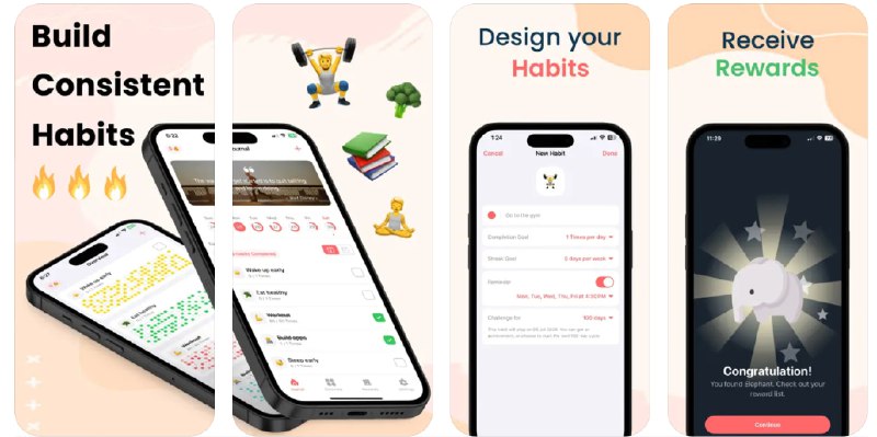 🧭 #应用限免 📂 软件名称：Atomic - Habits Tracker 🍏 支持平台：#iOS 16.1+ #macOS 13.0+ 📊 软件价格：内购限免 🪟 软件简介：一款帮助您建立好习惯并管理日常事务的应用程序