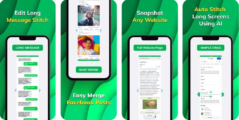 🧭 #应用限免 📂 软件名称：Photo Stitch 🍏 支持平台：#iOS 15+ 📊 软件价格：￥22.00 -> ¥0.00 🪟 软件简介：将多张照片与截图快速拼接为一张无缝长图的工具
