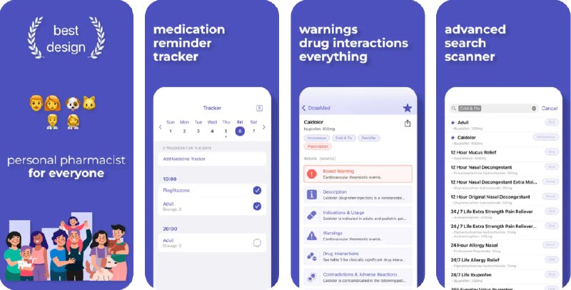🧭 #应用限免 📂 软件名称：DoseMed - Medication Reminder 🍏 支持平台：#iOS 17.0+ 📊 软件价格：内购限免（记得点lifetime选项） 🪟 软件简介：一款药物提醒和追踪应用