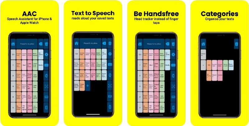 🧭 #应用限免 📂 软件名称：AAC Talker 🍏 支持平台：#iOS 17.0+ 📊 软件价格：内购限免 🪟 软件简介：一款帮助有语言沟通困难人士的辅助技术工具，用户可以提前预设文本，在需要的时候可点击屏幕朗读，也可以通过头部移动选择文本而无需触摸屏幕，在没有预设的情况下也可以即时使用键盘输入内容并免提播放，提升沟通不便用户的对话效率
