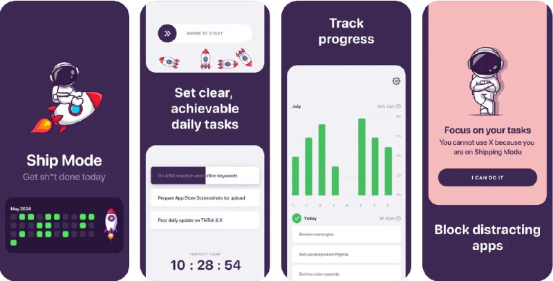 🧭 #应用限免 📂 软件名称：番茄todo & work log by ShipMode 🍏 支持平台：#iOS 16.2+ 📊 软件价格：内购限免 🪟 软件简介：一款专为独立开发者设计的任务管理工具，帮助更快地发布应用或创业项目