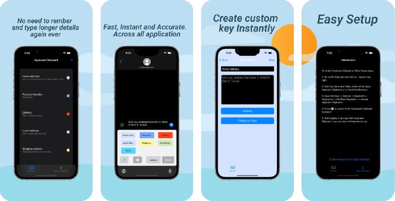 🧭 #应用限免 📂 软件名称：Keyboard Clipboard 🍏 支持平台：#iOS 16.6+ 📊 软件价格：¥8.00 -> ¥0.00 🪟 软件简介：一款多功能自定义键盘应用，无论是文本片段、常用短语还是重要信息，这款应用能让你在不切换应用的情况下即时插入保存的剪贴板内容