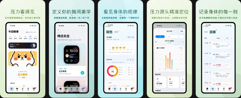 🧭 #应用限免 📂 软件名称：腕能App - 压力睡眠健康监测与冥想助手 🍏 支持平台：#iOS 17.0+ 📊 软件价格：内购限免 🪟 软件简介：一款综合健康管理工具，提供实时压力健康监测、专业科学运动训练功能