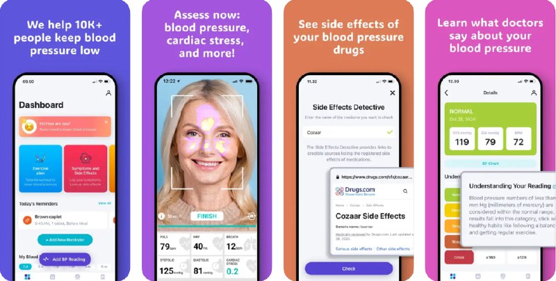 🧭 #应用限免 📂 软件名称：Heartery Blood Pressure Health 🍏 支持平台：#iOS 13.4+ 📊 软件价格：内购限免（走完基础设置步骤自动弹出内购界面，就是步骤有点冗长） 🪟 软件简介：一款应对高血压的应用，提供多种功能以帮助用户管理心脏健康