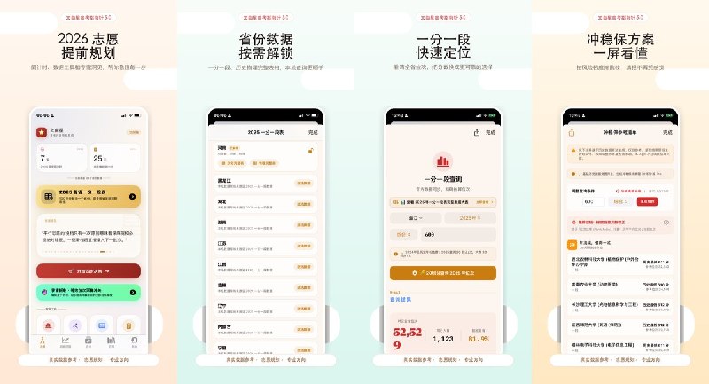 🧭 #应用限免 📂 软件名称：文曲星高考指南针 🍏 支持平台：#iOS 17.0+ 📊 软件价格：内购限免 🪟 软件简介：专为高考生和家长打造的升学决策工具，全本地引擎离线推演保护隐私，支持一分一段查询、投档线对比、院校专业多维筛选，覆盖全国 31 省份历史录取数据