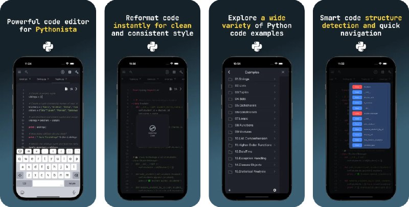 🧭 #应用限免 📂 软件名称：Pythonista Studio 🍏 支持平台：#iOS 12.0+ 📊 软件价格：￥38.00 -> ¥0.00 🪟 软件简介：专为 Pythonista 用户打造的移动端 Python 编辑器与学习工具