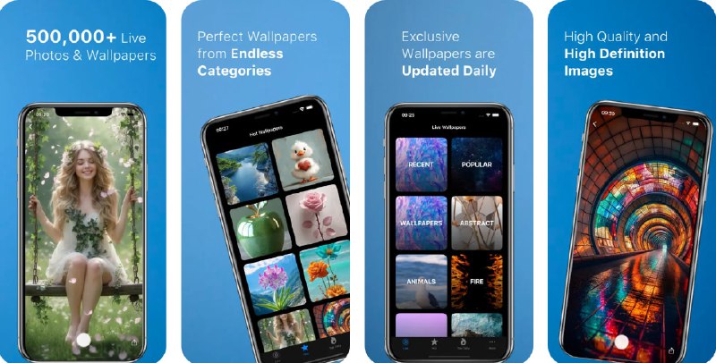 🧭 #应用限免 📂 软件名称：PhotoX Pro Top Live Wallpapers 🍏 支持平台：#iOS 17+ 📊 软件价格：￥15.00 -> ¥0.00 🪟 软件简介： 一款壁纸应用，涵盖多种类别与风格