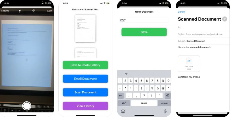 🧭 #应用限免 📂 软件名称：Document Scanner Max 🍏 支持平台：#iOS 16.0+ 📊 软件价格：¥15.00 -> ¥0.00 🪟 软件简介：一个文档扫描应用，可快速将文档扫描成PDF或图片进行分享