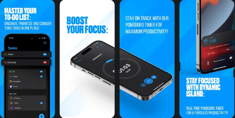 🧭 #应用限免 📂 软件名称：Todotics: To-Do List & Habits 🍏 支持平台：#iOS 15.0+ 📊 软件价格：内购限免 🪟 软件简介：一款帮助您高效管理任务和提升生产力的待办事项应用