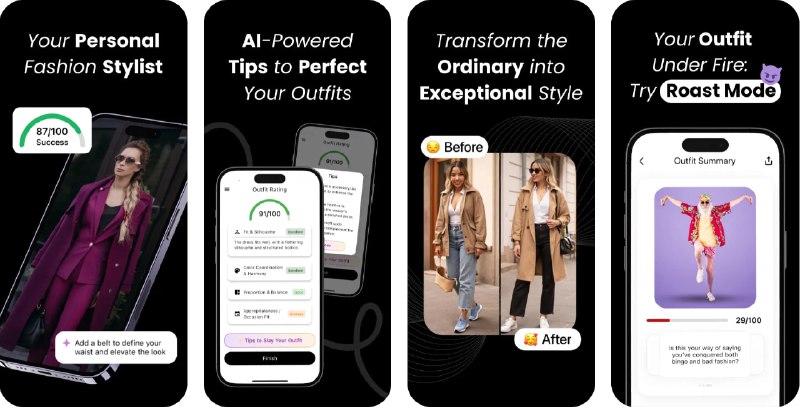 🧭 #应用限免 📂 软件名称：Style Up AI: Outfit ratings 🍏 支持平台：#iOS 13.0+ 📊 软件价格：内购限免 🪟 软件简介：一款AI时尚造型师应用，帮助您提升穿搭水平