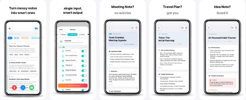 🧭 #应用限免 📂 软件名称：Wiz Note AI: 智能笔记 🍏 支持平台：#iOS 17.6+ 📊 软件价格：内购限免（Show more plans - lifetime） 🪟 软件简介：一款将语音、照片与文字“秒变结构化笔记”的智能笔记应用