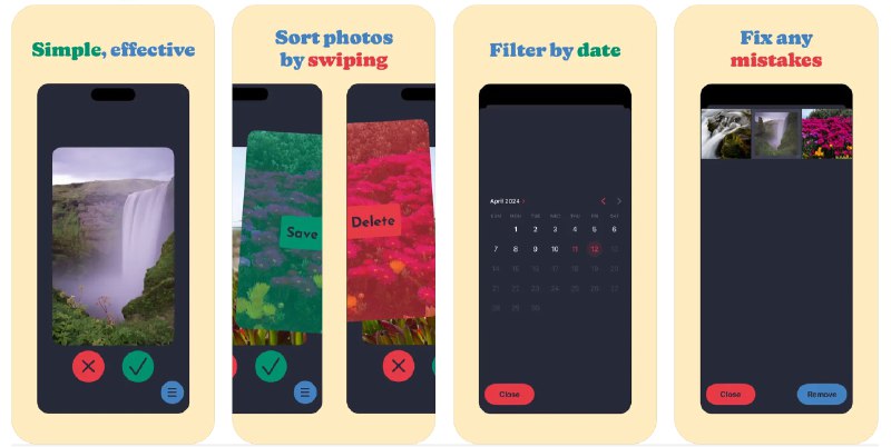 🧭 #应用限免 📂 软件名称：Clariphoto 🍏 支持平台：#iOS 17.2+ 📊 软件价格：¥8.00 -> ¥0.00 🪟 软件简介：一款简单易用的照片管理应用，可以快速清理设备上的照片库