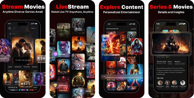🧭 #应用限免 📂 软件名称：IPTV Smarters・Smart TV Player 🍏 支持平台：#iOS 16.1+ 📊 软件价格：内购限免（右上角设置-Unlock Everything） 🪟 软件简介：一款IPTV播放器应用，您可以创建自己的内容库和播放列表，支持多种文件扩展名，包括 mp4、m3u、mov 等，提供无缝的直播 IPTV 支持
