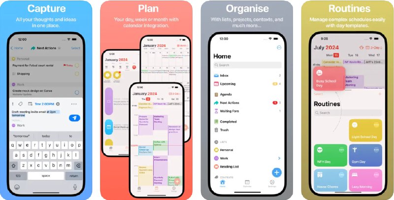 🧭 #应用限免 📂 软件名称：Yata: Yet Another To-Do App 🍏 支持平台：#iOS 17.0+ #macOS 14.0+ 📊 软件价格：内购限免（在All Plans 中查看） 🪟 软件简介：一款基于 GTD 方法的任务管理应用，可以在一个地方查看和管理待办事项和日历事件