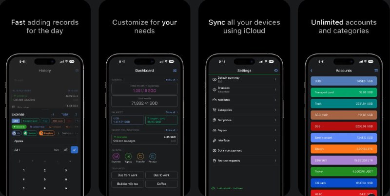 🧭 #应用限免 📂 软件名称：MONIAC: Track expense & income 🍏 支持平台：#iOS 15.0+ 📊 软件价格：内购限免 🪟 软件简介：一款全面的财务跟踪应用，可帮助您管理个人收入和支出，您可以轻松记录和分类每笔交易，生成详细的财务报告，并查看收入与支出的明细