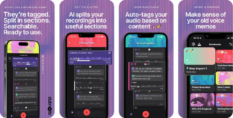 🧭 #应用限免 📂 软件名称：Music production recorder 🍏 支持平台：#iOS 17.0+ 📊 软件价格：内购限免 🪟 软件简介：一款专为音乐人设计的录音笔记应用，帮助你随时随地捕捉和归档音乐创意