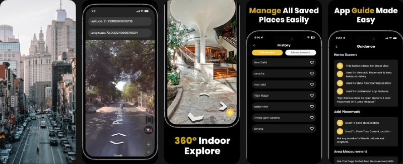 🧭 #应用限免 📂 软件名称：MAPAS: Live Street View - GPS 🍏 支持平台：#iOS 16.0+ 📊 软件价格：内购限免 🪟 软件简介：一款以“街景探索”为核心的地图应用，可一键从地图切换到街道实景视图，仿佛亲临其境地浏览全球城市街道、地标和街角风景