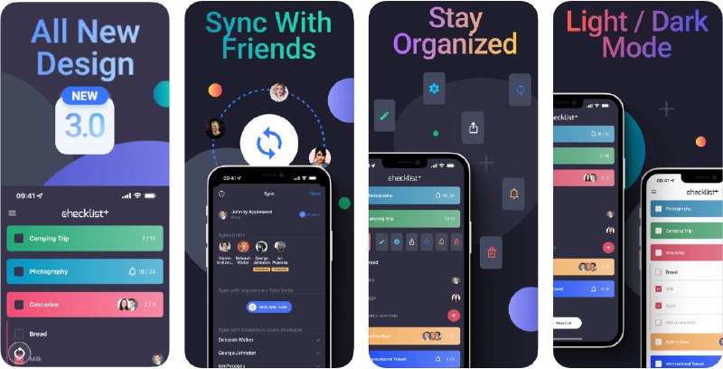 🧭 #应用限免 📂 软件名称：Checklist To Do Task & Lists 🍏 支持平台：#iOS 14.0+ 📊 软件价格：内购限免 🪟 软件简介：一款简单易用的待办事项和任务列表应用，提供美观且简单的界面，易于编辑和组织任务列表，可一目了然地查看完成的任务，提供满意的进度概览，并随时将列表分享给他人 🕸 软件下载：点击下载