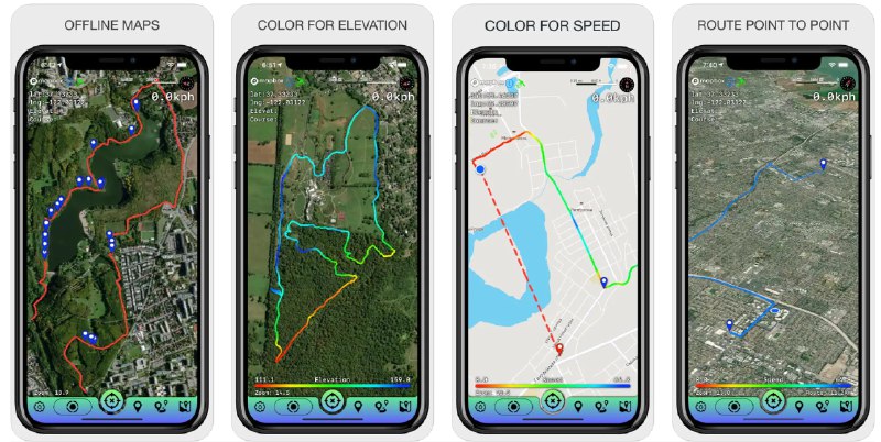 🧭 #应用限免 📂 软件名称：GPS Tracker: Offline Maps 🍏 支持平台：#iOS 14.0+ 📊 软件价格：¥22.00 -> ¥0.00 🪟 软件简介：一款提供离线地图和GPS定位功能的应用