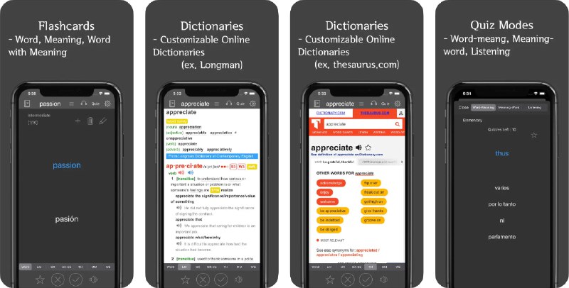 🧭 #应用限免 📂 软件名称：English Vocab Pro 🍏 支持平台：#iOS 12.0+ 📊 软件价格：¥22.00 -> ¥0.00 🪟 软件简介：一个全面的英语词汇学习应用，涵盖了各种级别的词汇，适合不同水平的学习者使用