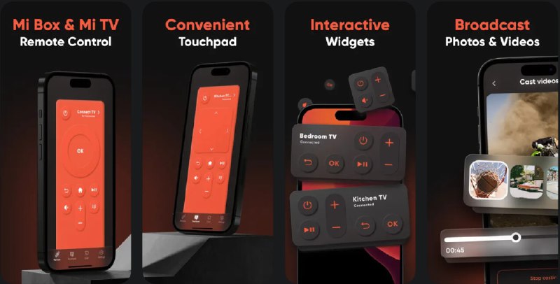 🧭 #应用限免 📂 软件名称：Mi TV & Box Remote Control App 🍏 支持平台：#iOS 15.0+ 📊 软件价格：内购限免（入口在商店界面） 🪟 软件简介：一款可以用 iPhone 控制智能电视和机顶盒的应用，您可以轻松地将内容从 iPhone 投放到大屏幕上