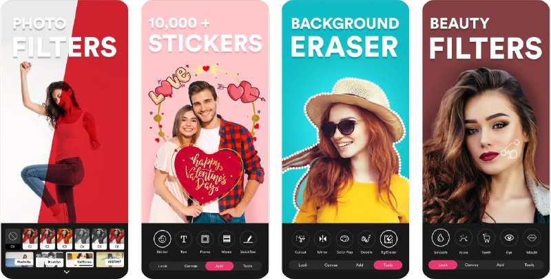 🧭 #应用限免 📂 软件名称：Photo Editor & Video Editor 🍏 支持平台：#iOS 13.0+ 📊 软件价格：¥138.00 -> ¥0.00 🪟 软件简介：一款功能强大的照片编辑应用，包含照片编辑、文字编辑、背景、拼图和多种设计模板