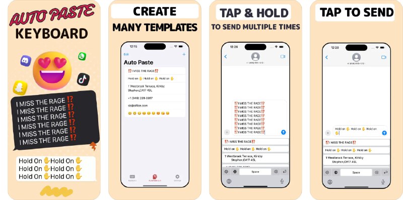 🧭 #应用限免 📂 软件名称：Paste Keyboard+ 🍏 支持平台：#iOS 16.0+ 📊 软件价格：内购限免 🪟 软件简介：一款剪贴板扩展工具，允许您快速访问和粘贴最近复制的内容