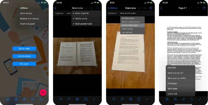 🧭 #应用限免 📂 软件名称：MDScan + OCR 🍏 支持平台：#iOS 14.0+ 📊 软件价格：¥38.00 -> ¥0.00 🪟 软件简介：一款专业移动扫描工具，可帮助您随时随地快速扫描和管理纸质文件