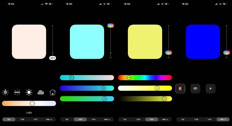 🧭 #应用限免 📂 软件名称：Light HDR 🍏 支持平台：#iOS 17.6+ 📊 软件价格：￥8.00 -> ¥0.00 🪟 软件简介：将 iPhone/iPad 变为专业 HDR 灯光面板，支持精确色彩控制（白平衡/RGB/HSV）、HDR 全亮度模式、光效模拟、Metal 优化实时渲染