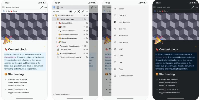 🧭 #优质应用 📂 软件名称：思源笔记 🍏 支持平台：#iOS 14.0+ 📊 软件价格：免费 🪟 软件简介：一款以隐私为首的类 Notion 个人知识管理应用，可以帮助您高效地记录和管理信息