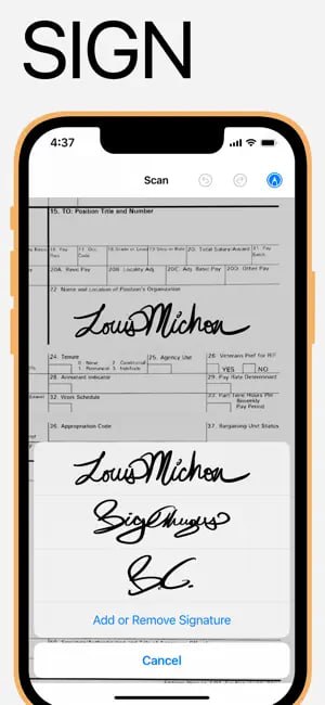 🧭 #优质应用 📂 软件名称：Open Scanner 🍏 支持平台：#iOS 16.0+ 📊 软件价格：免费 🪟 软件简介：一款快速且易于使用的纸张扫描应用，具备多种人工智能功能，支持自动文本识别、文档命名、位置标记、签名添加等功能，用户可以方便地管理和分享扫描的文档