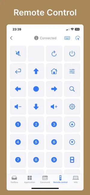 🧭 #优质应用  📂 软件名称：adbTools - ADB, TV Assistant 🍏 支持平台：#iOS 16.0+ 📊 软件价格：免费 🪟 软件简介：一款为iOS设备设计的智能电视控制工具