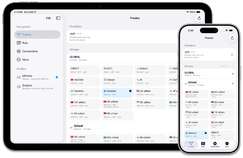 🧭 #优质应用 📂 软件名称：Sphere 🍏 支持平台：#iOS  📊 软件价格：免费 🪟 软件简介：一款iOS代理工具