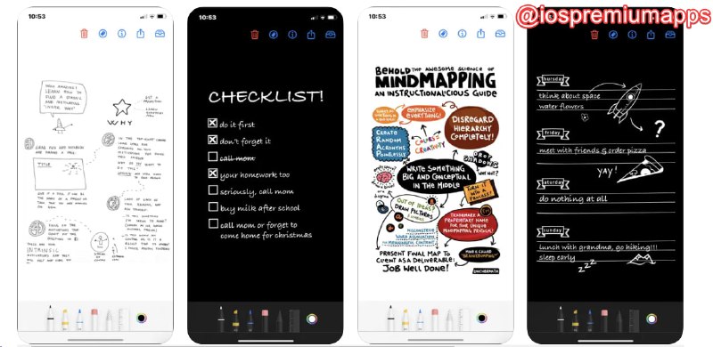 📌 #应用限免☺️ 软件名称：Digital Notes☺️ 支持平台：#iOS💸 软件价格：¥15.00 -> ¥0.00⚙️ 软件功能：笔记📝 软件简介：一款支持手写、涂鸦和笔记记录的应用程序，用户可以使用Apple Pencil或手指进行书写和绘图
