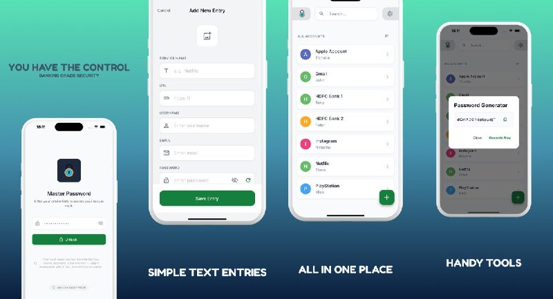 🧭 #应用限免📂 软件名称：OPM: Offline Password Manager🍏 支持平台：#iOS 15.0+📊 软件价格：免费🪟 软件简介：一款离线密码管理器，将密码库加密保存在本机，支持生物识别解锁、密码生成和加密备份导入导出，无需注册账号或云端同步