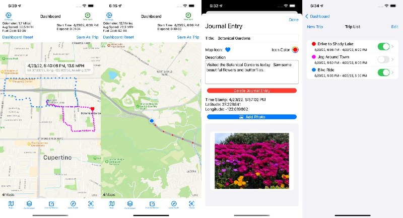 🧭 #应用限免📂 软件名称：GPS Travel Journal🍏 支持平台：#iOS 15.2+📊 软件价格：免费🪟 软件简介：GPS 轨迹记录与旅行日志应用，可保存路线、地点、照片和备注，并查看距离、时间与速度