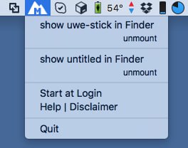 🆔  软件名称：Mounty ⭐️  软件功能：识别ntfs的硬盘➡️  支持平台：#macOS📁  软件简介：一款免费的可以将 NTFS 卷重新挂载为读写模式的工具