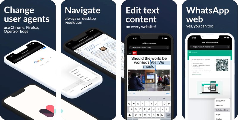 🧭 #应用限免 📂 软件名称：Kiosk 🍏 支持平台：#iOS 13.0+ 📊 软件价格：¥18.00 -> ¥0.00 🪟 软件简介：一款独特的浏览器应用，您可以编辑所有网页内容，包括添加、删除或修改网站上的文字和图片，还可以轻松更改浏览器UA，方便您直接通过 Alist 观看百度网盘的视频 🕸 软件下载：点击下载
